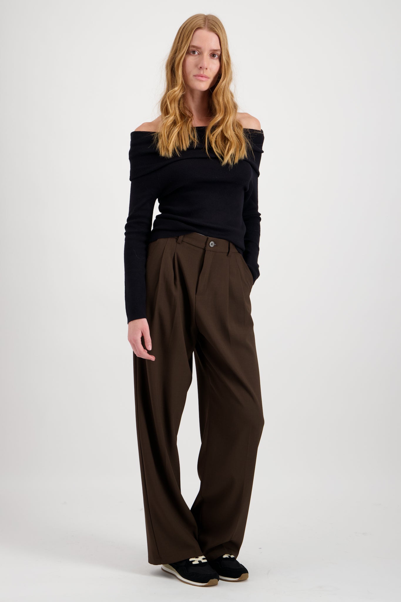 PANTALON À PLIS FRANKIE