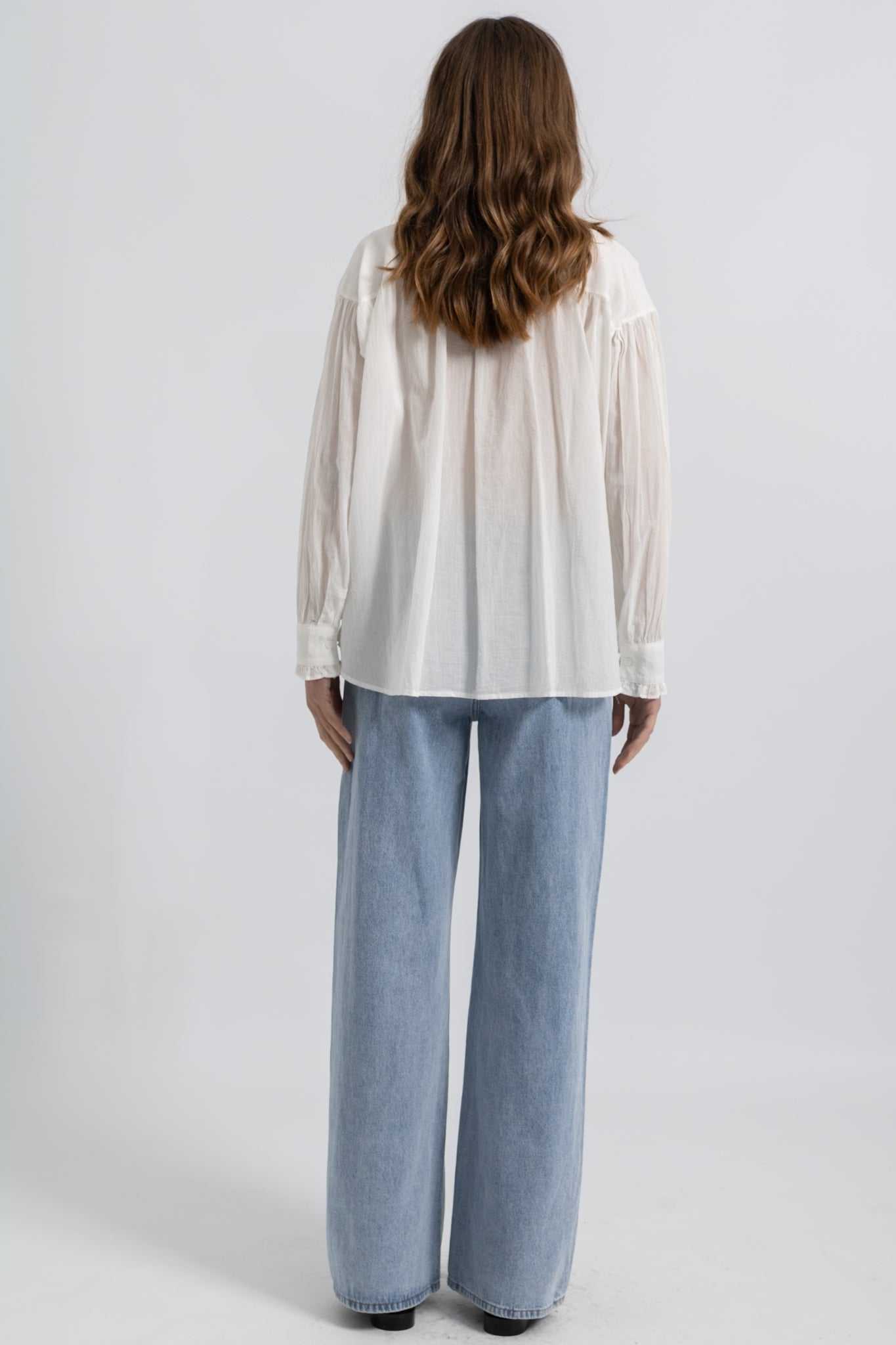 Chemise Loose Voile Coton Frou