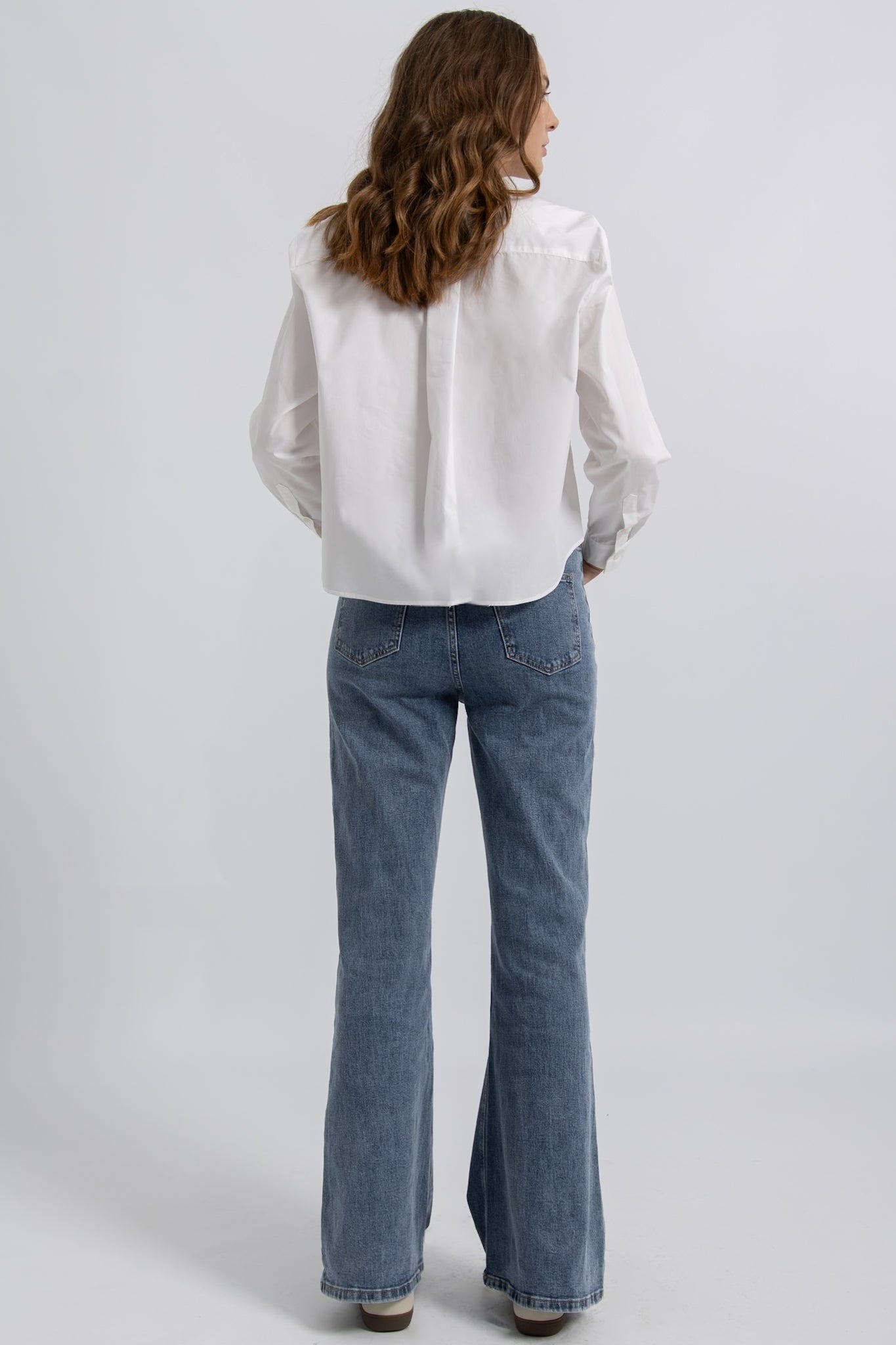 Chemise Cropped Standard Coton Vizel