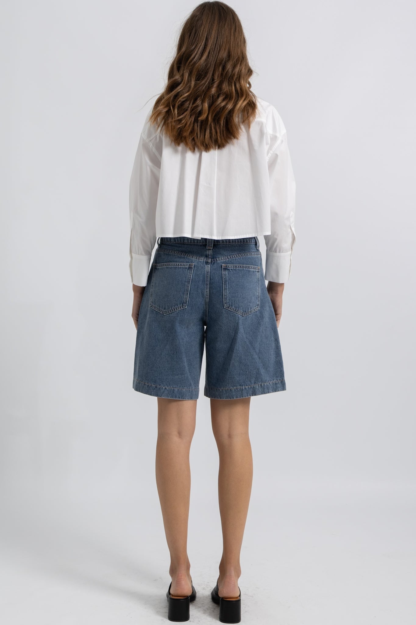 Chemise Cropped Coton Celia