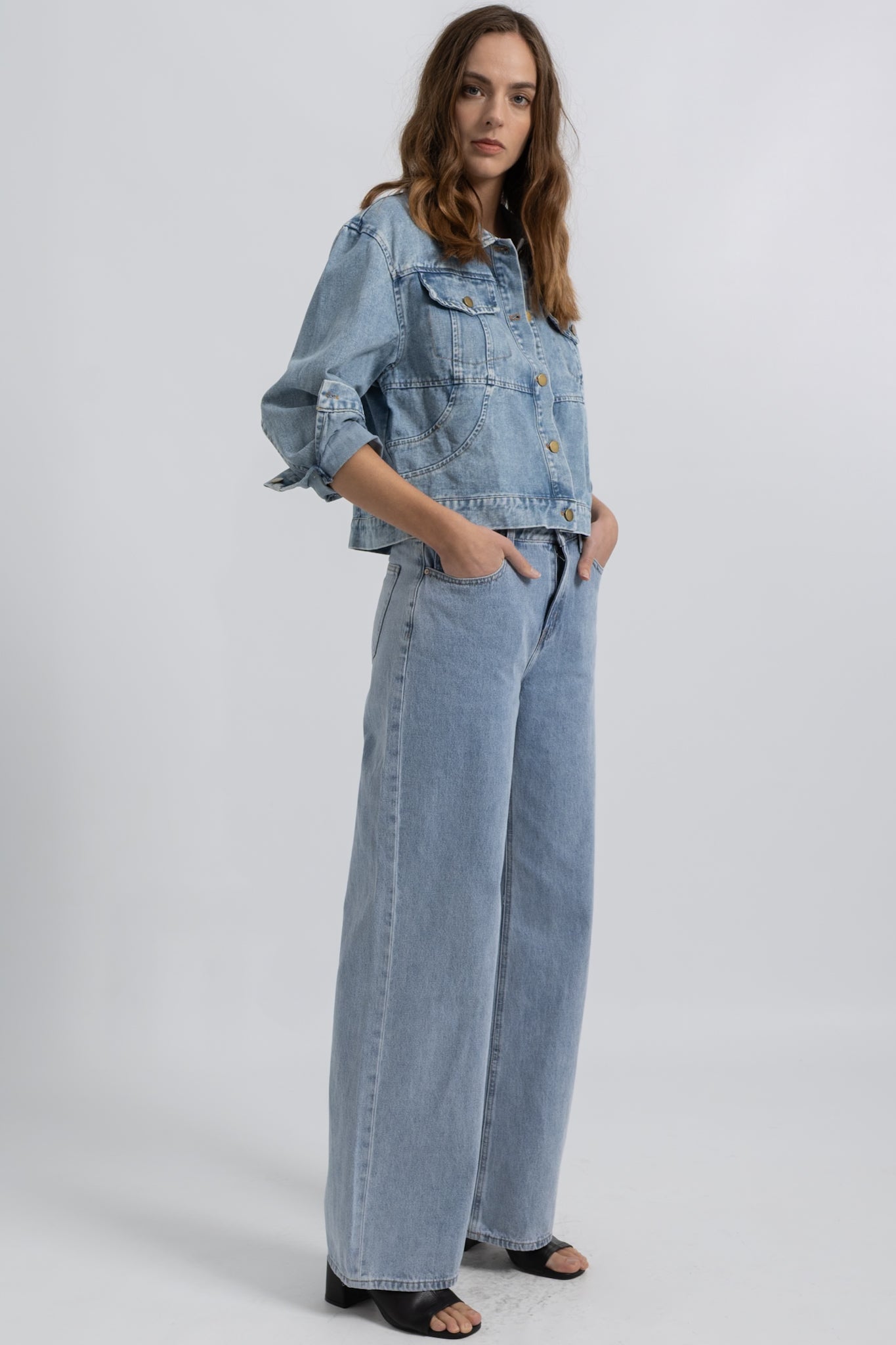 Veste Denim Blue