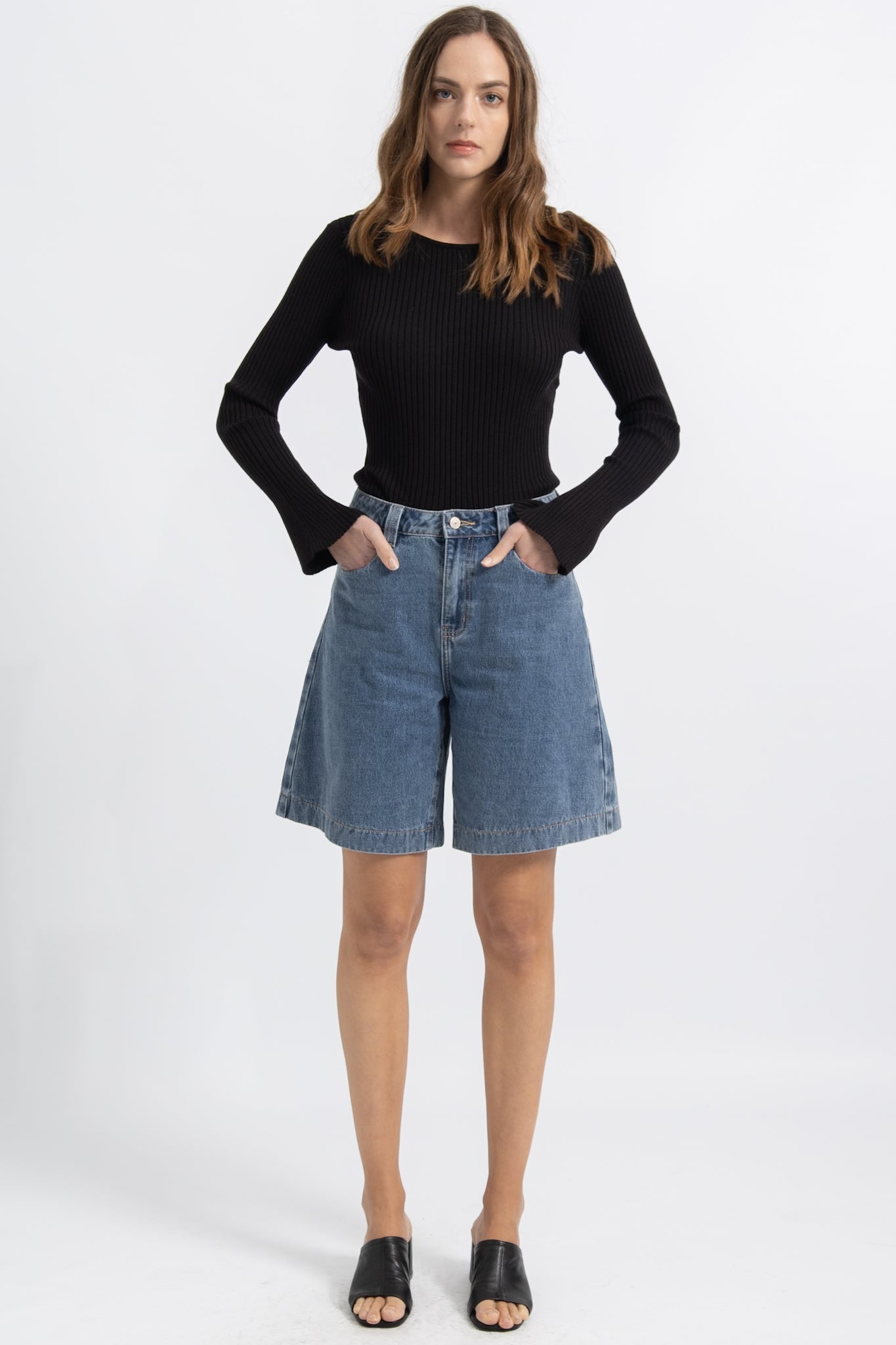 Short Long Denim