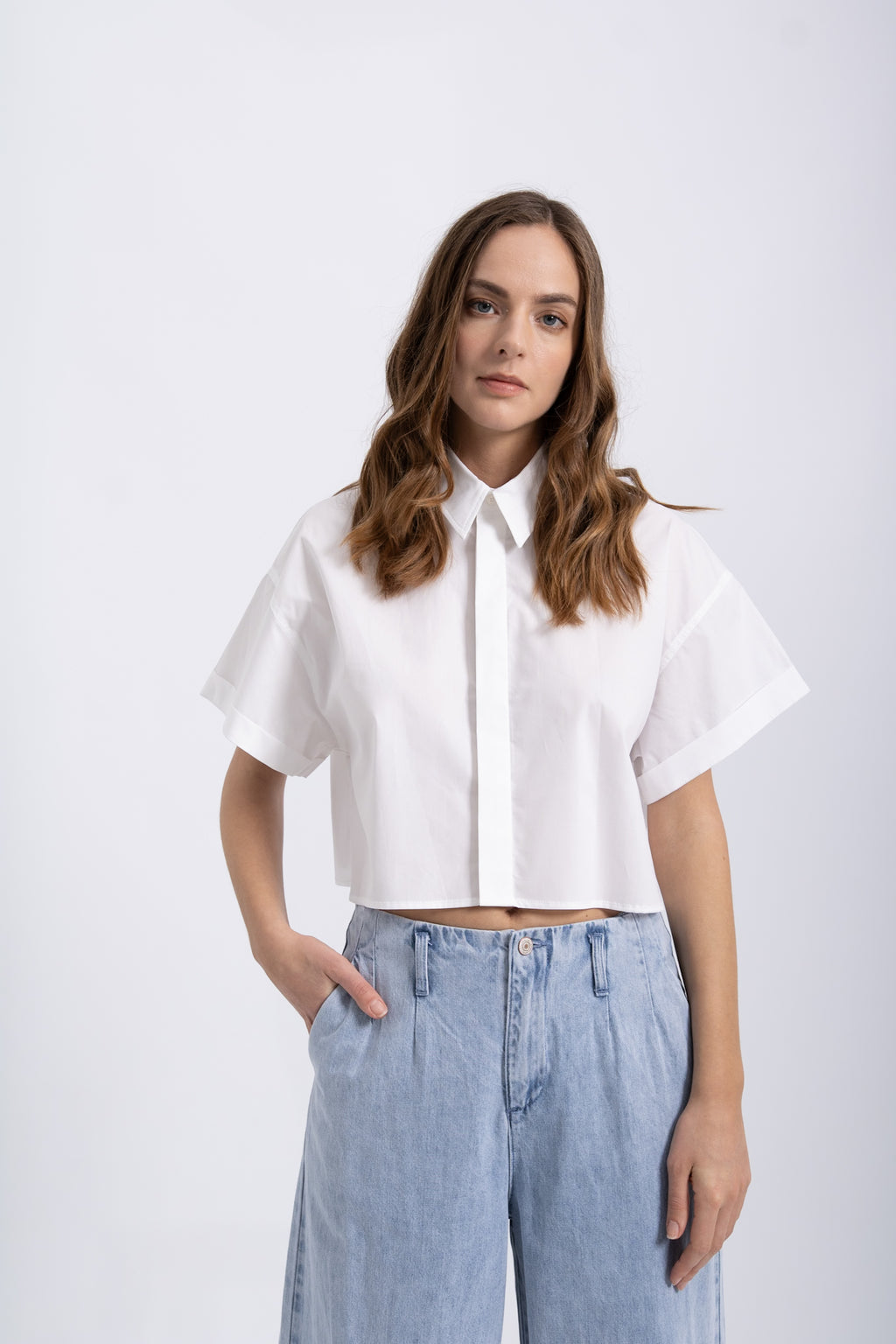 Chemise Manches Courtes Coton Cana