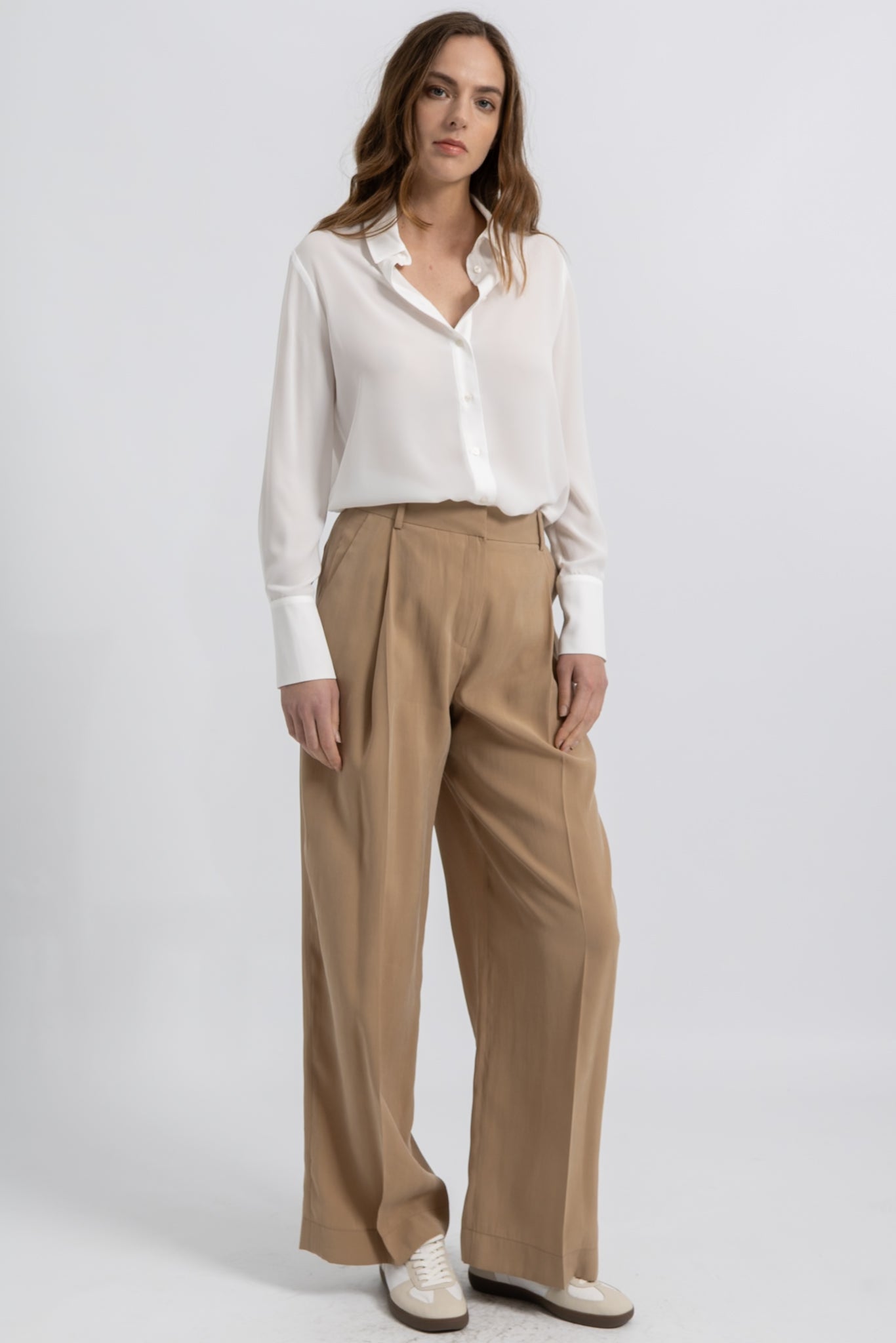 Chemise ajustée Modal Fluide Luna