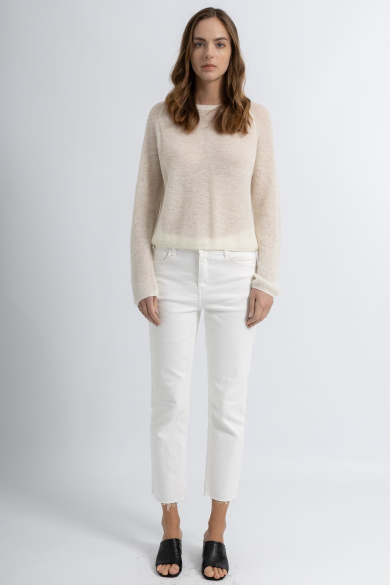 Pull Maille Fine Laine Alpaga Loro