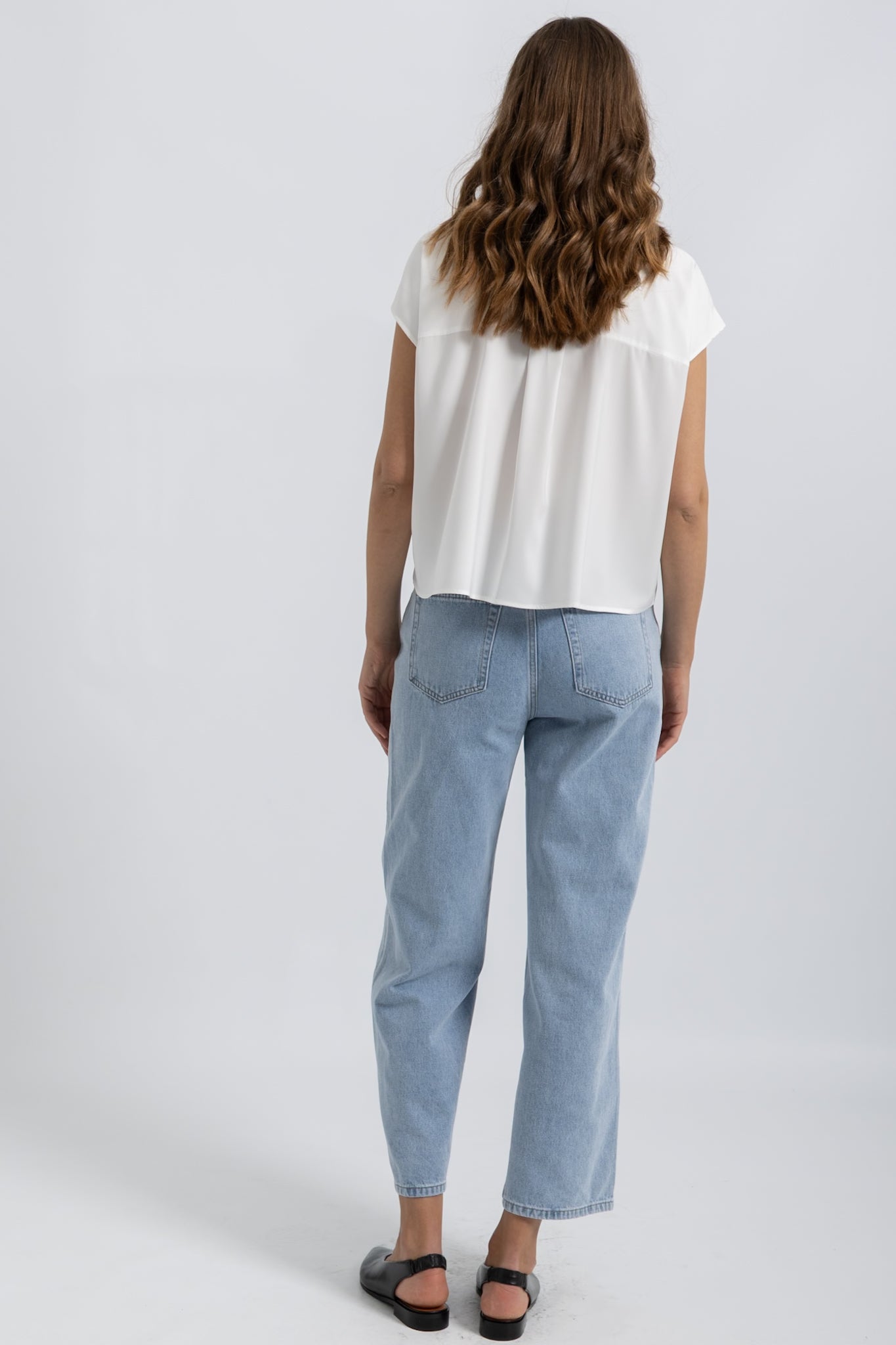 Chemise Cropped Sans Manches Mart