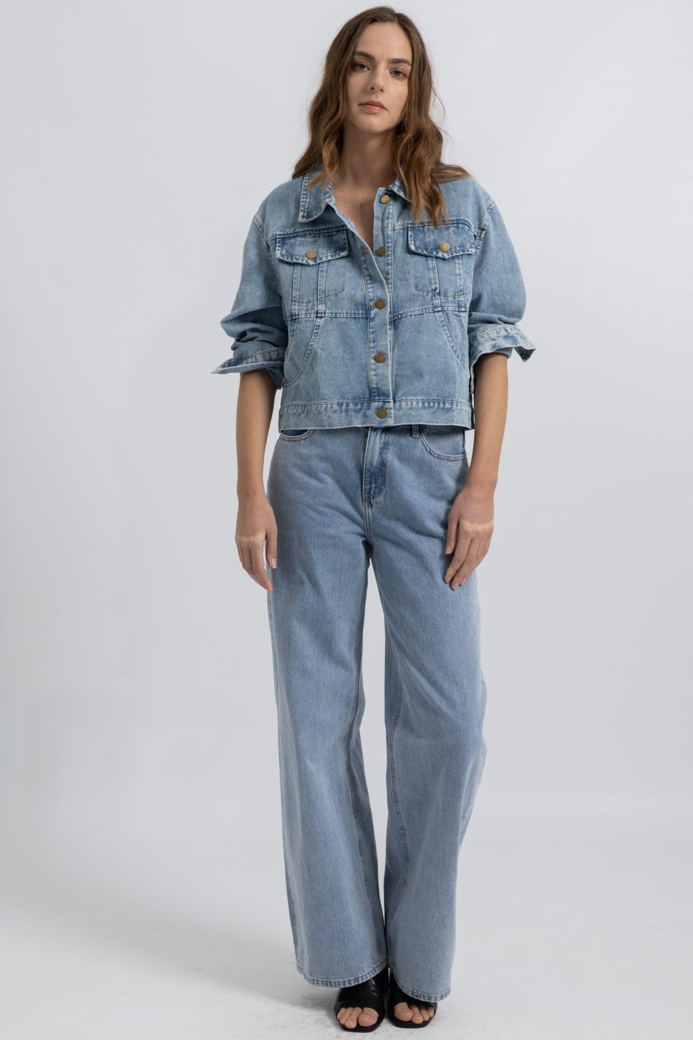 Veste Denim Blue