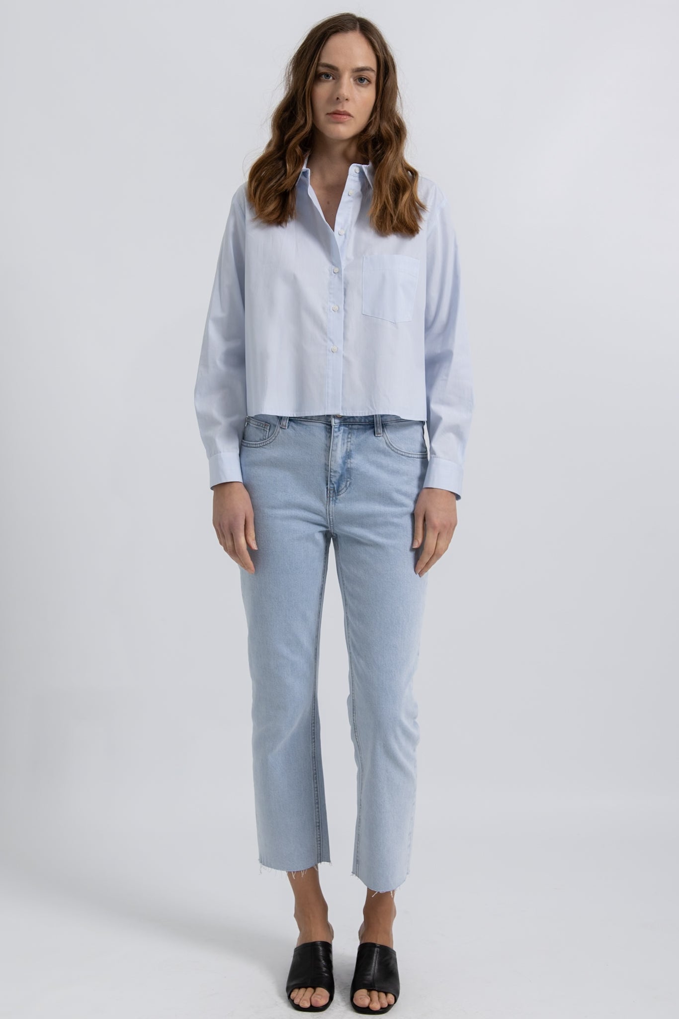 Jeans Regular Denim Clair