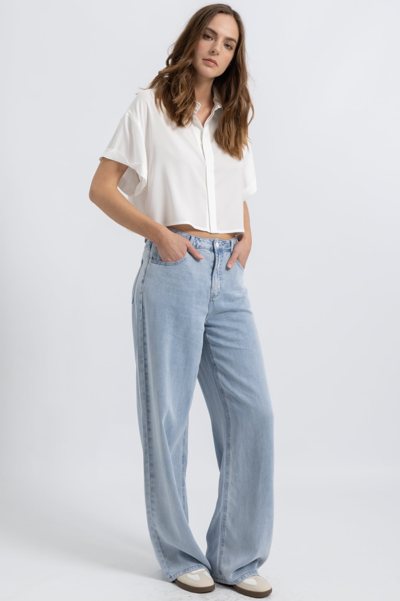Chemise Manches Courtes Fluide Cana