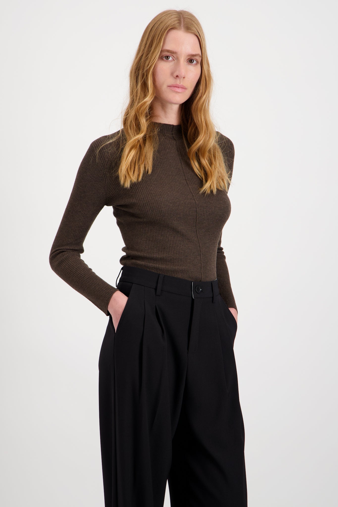 PANTALON À PLIS FRANKIE