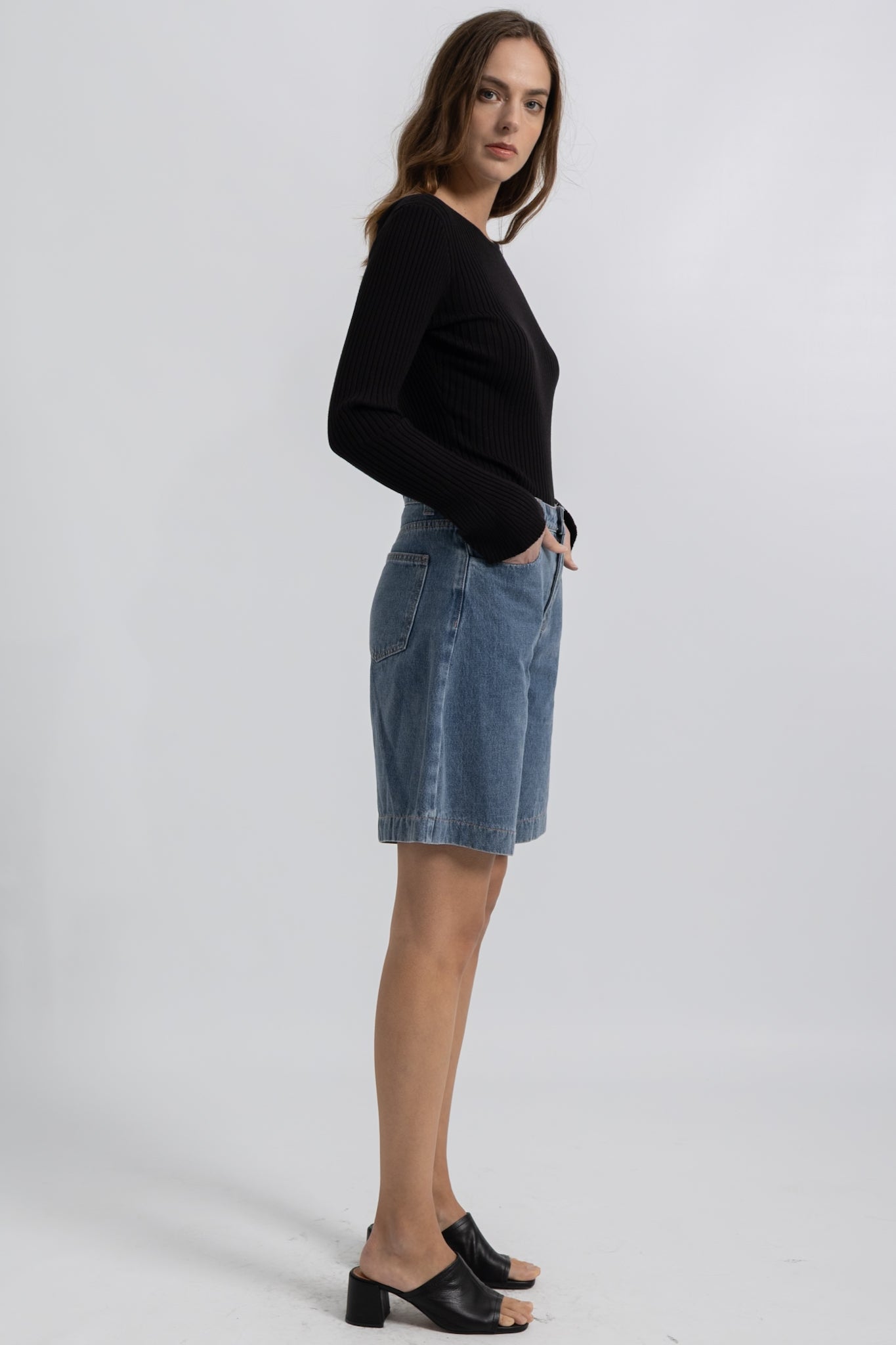 Haut Dos Nu Maille Viscose Opy