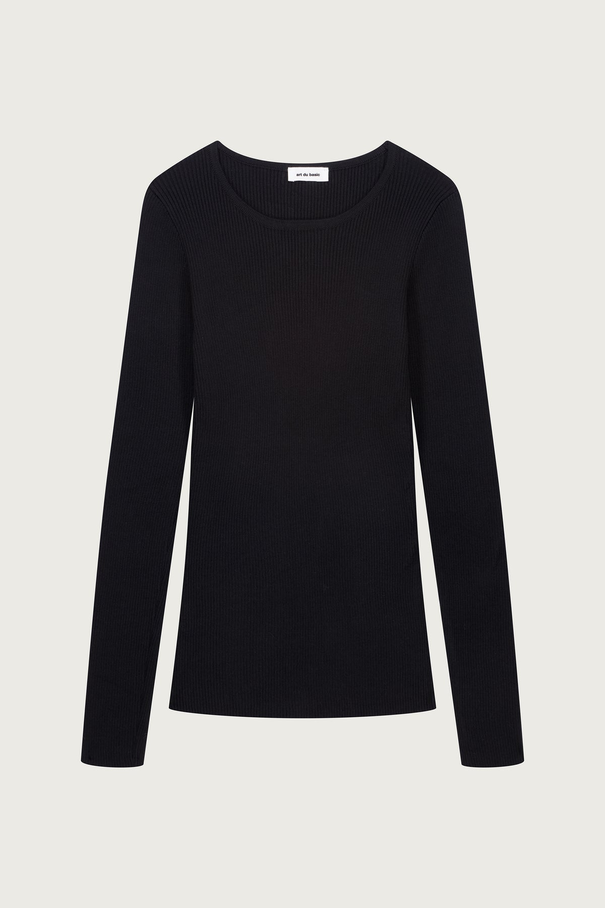 TOP COL BATEAU MAILLE VISCOSE