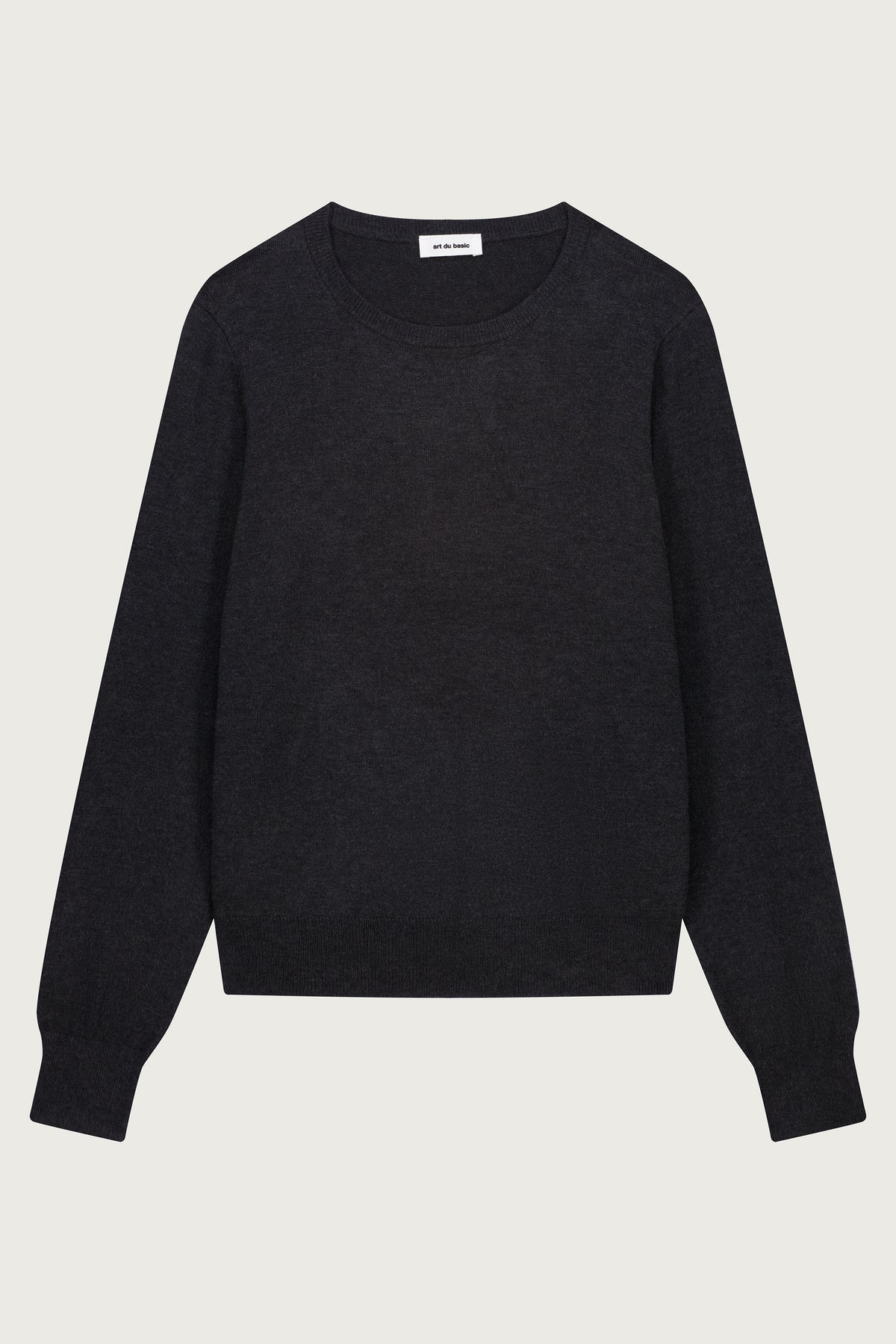 PULL COL ROND MAILLE FINE