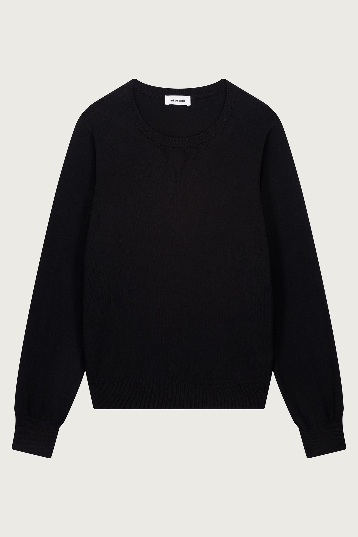 PULL COL ROND MAILLE FINE