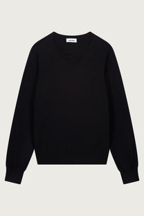 PULL COL ROND MAILLE FINE