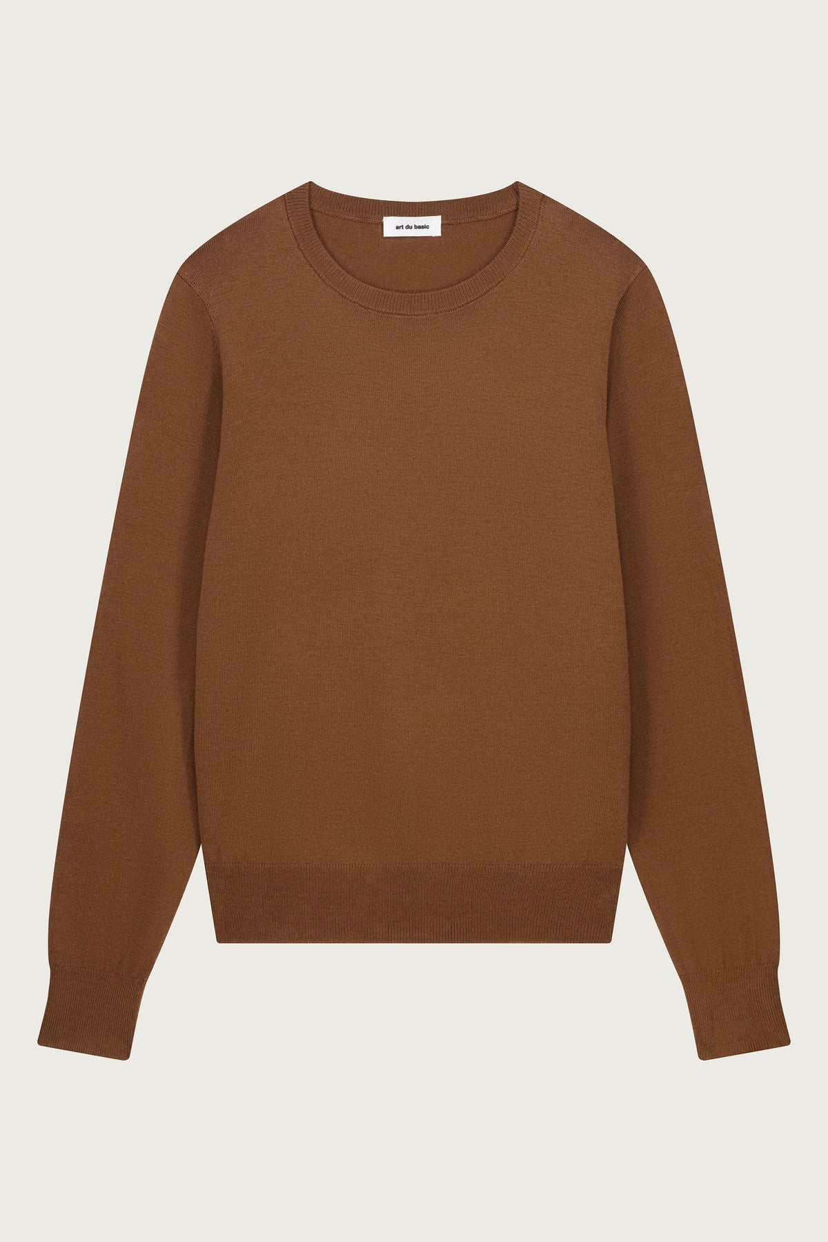 PULL COL ROND MAILLE FINE