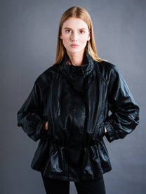VESTE SAHARIENNE FAÇON CUIR