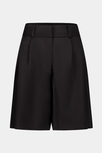 SHORT SATIN À PLIS ELO