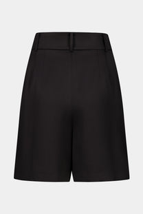 SHORT SATIN À PLIS ELO