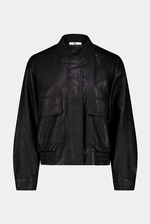 BLOUSON FAÇON CUIR