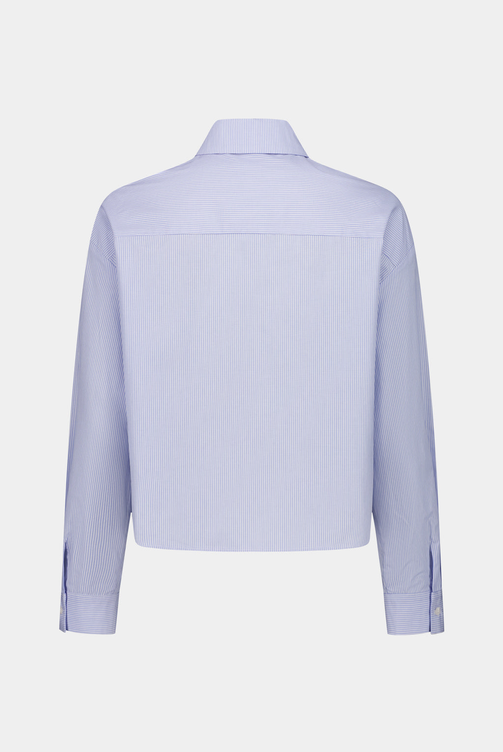 CHEMISE CROPPED COTON RAYÉ FANEL