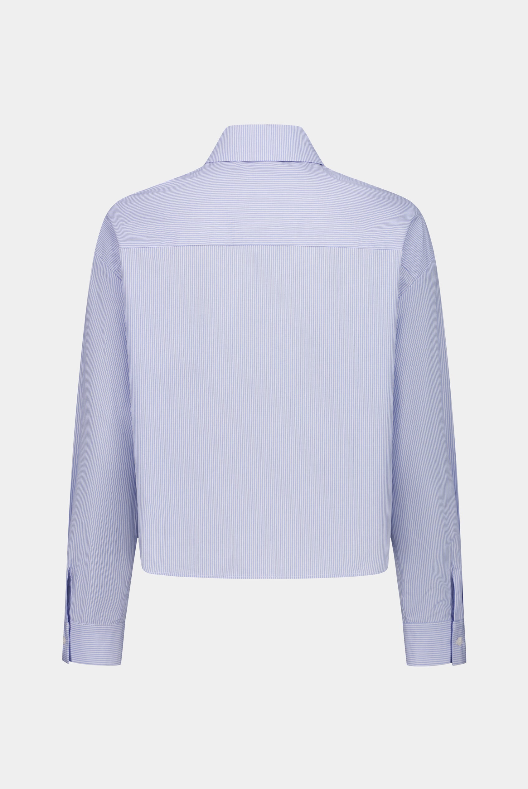 CHEMISE CROPPED COTON RAYÉ FANEL