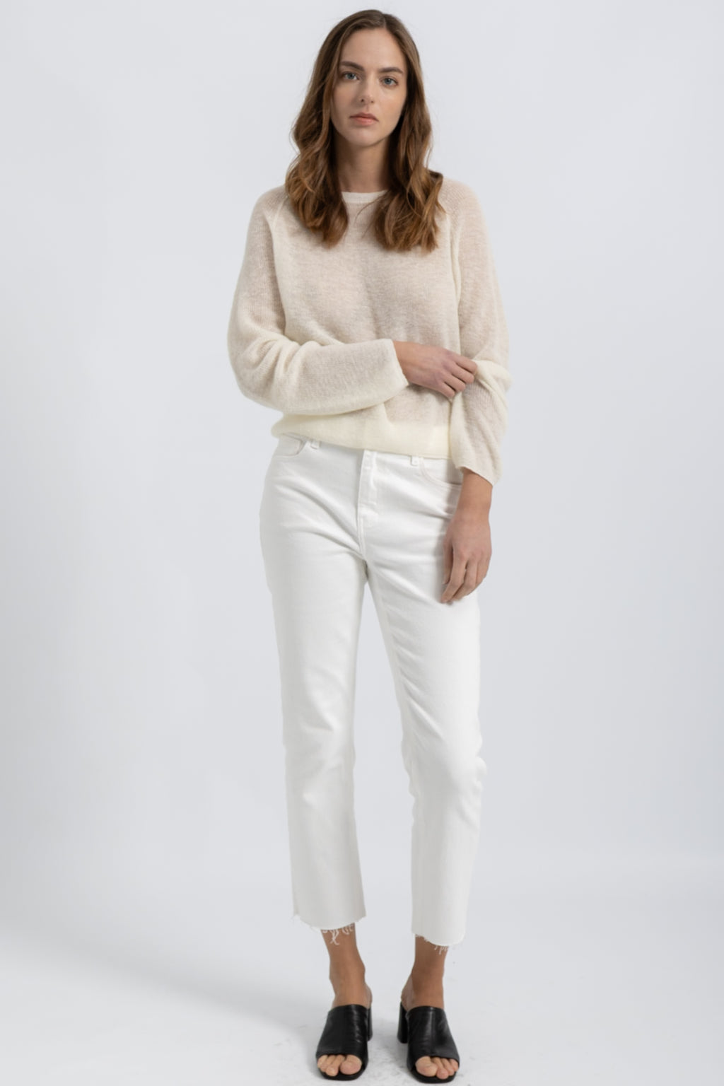 Pull Maille Fine Laine Alpaga Loro