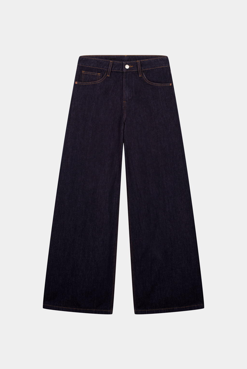 JEANS FULL WIDE DENIM BRUT