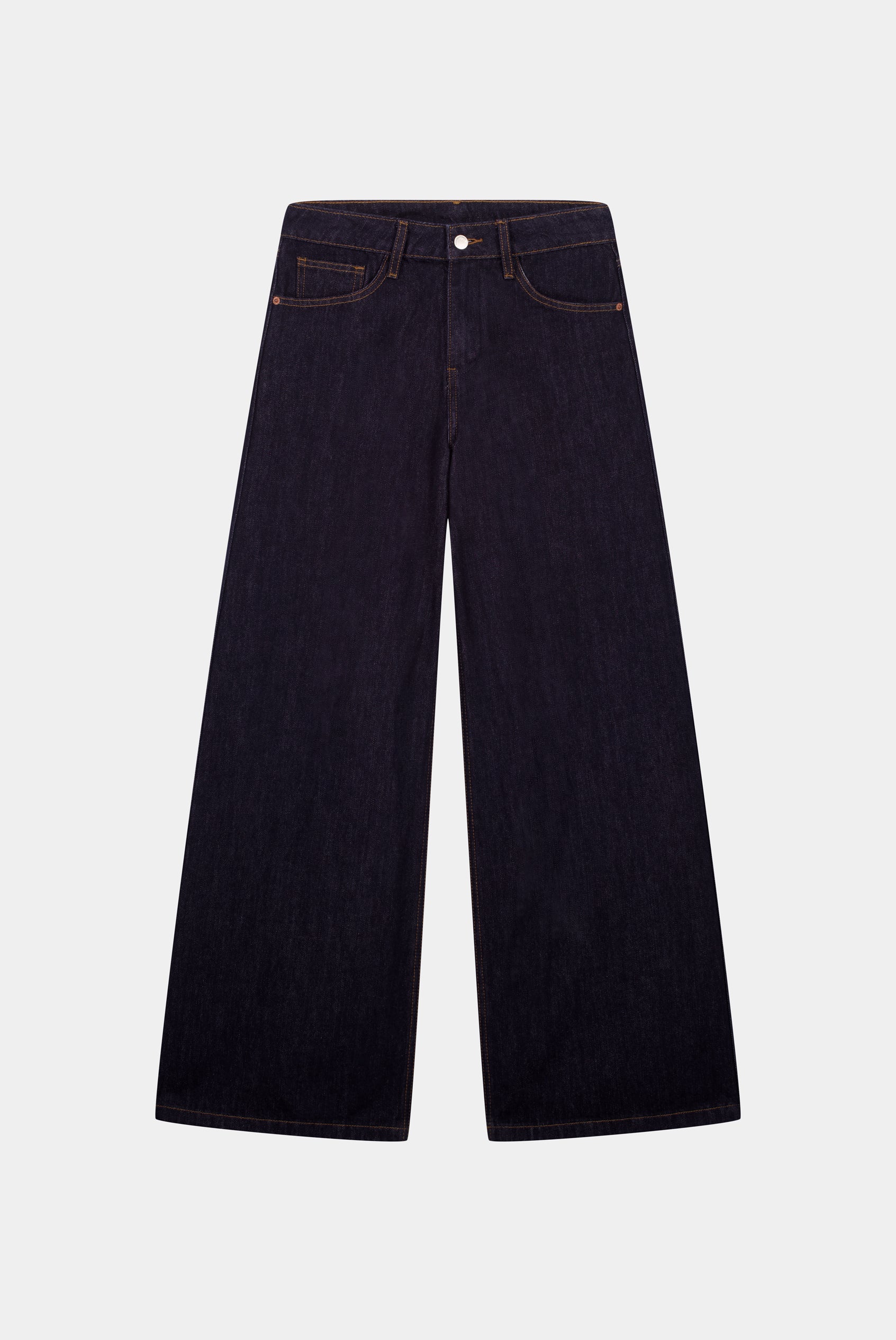 JEANS FULL WIDE DENIM BRUT