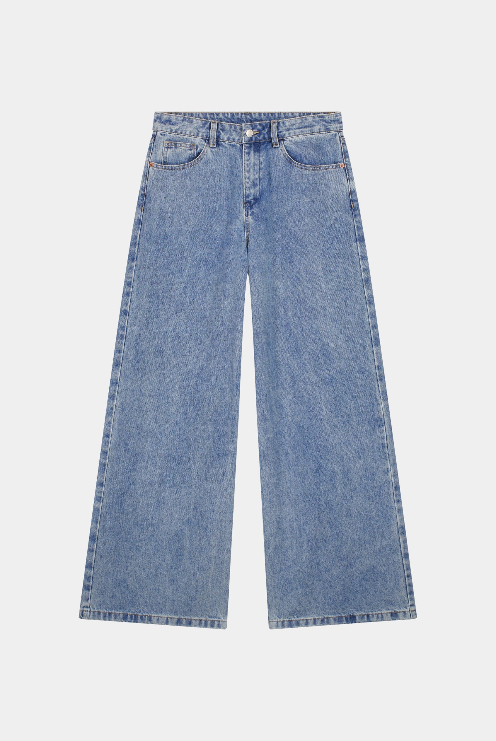 JEANS FULL WIDE DENIM BRUT