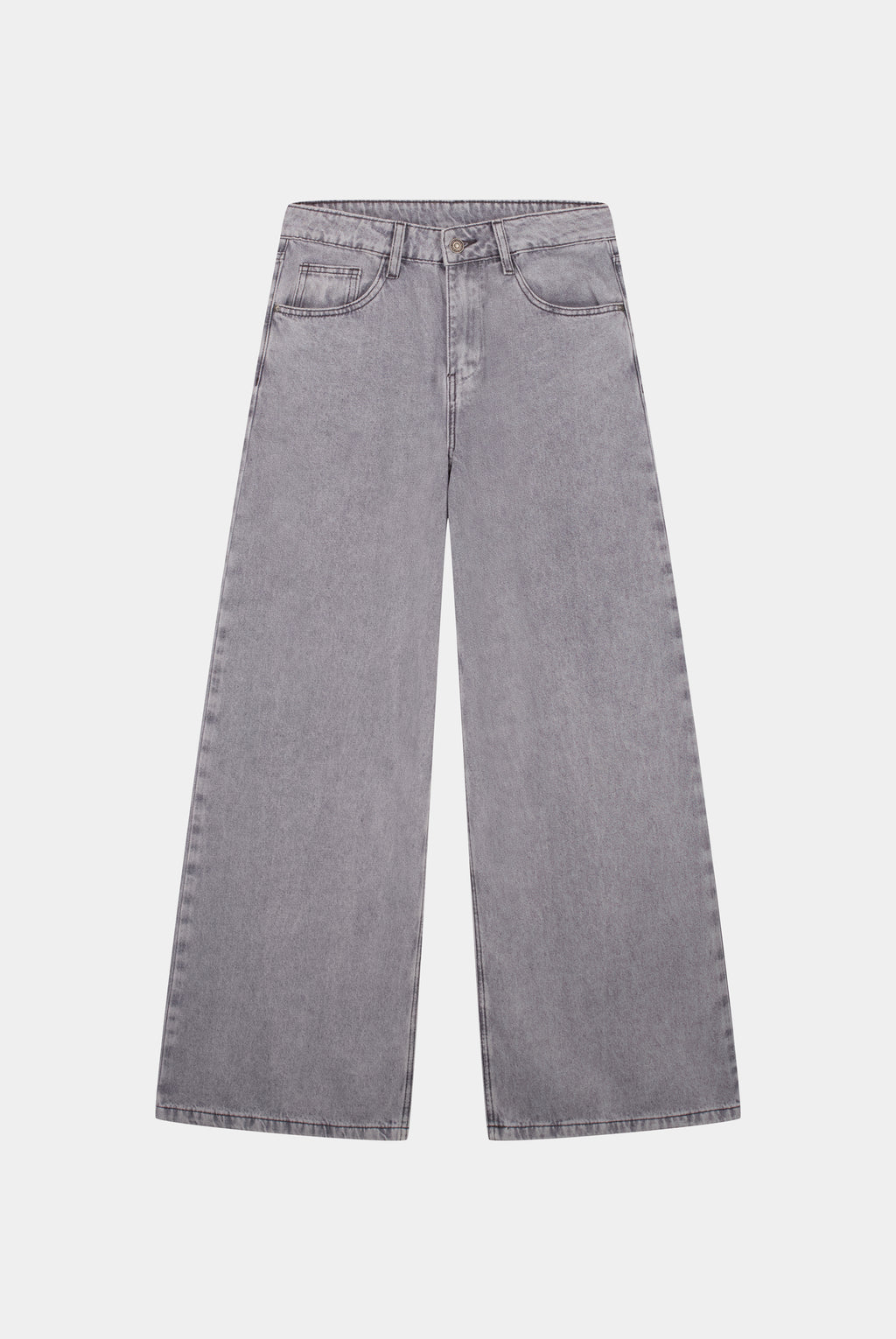 JEANS FULL WIDE DENIM GRIS CLAIR