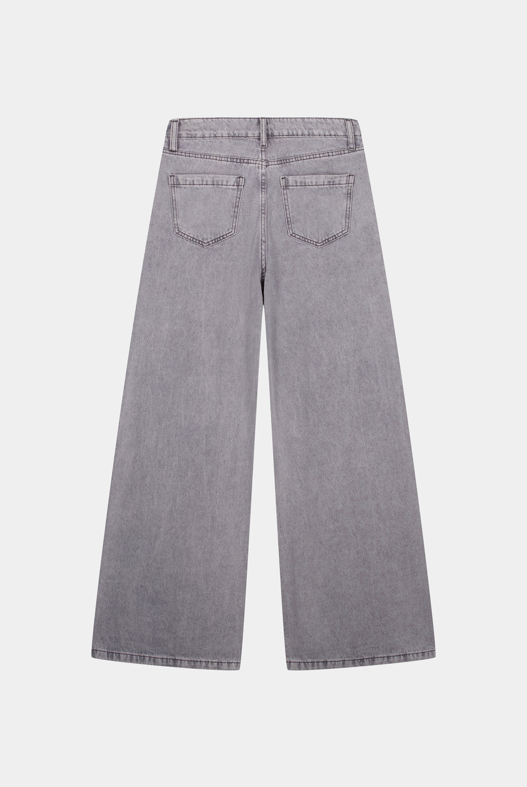 JEANS FULL WIDE DENIM GRIS CLAIR