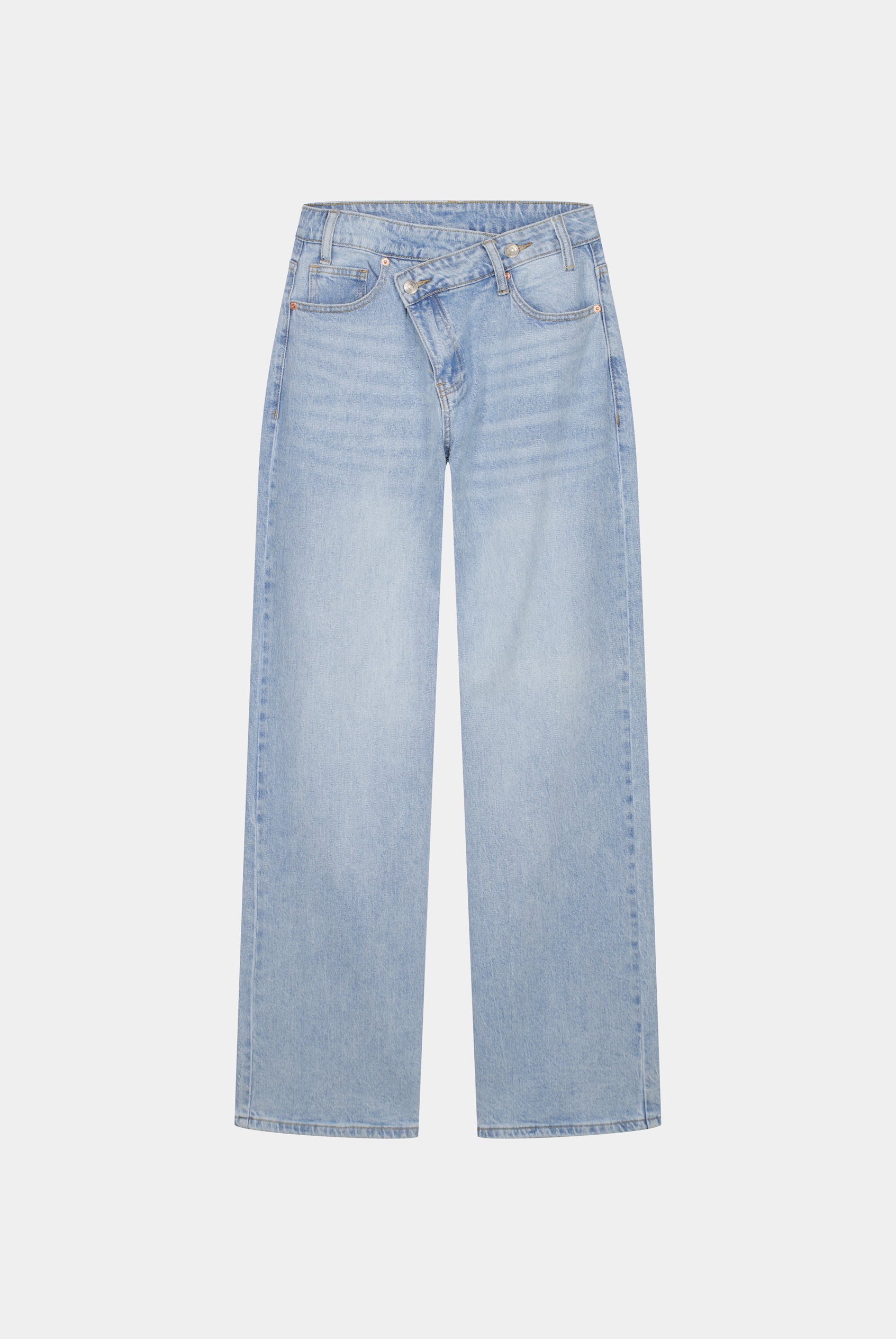 JEANS DROIT TAILLE CROISÉE GIANNI