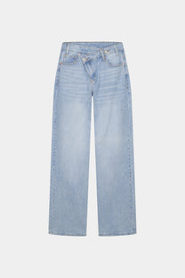 JEANS DROIT TAILLE CROISÉE GIANNI