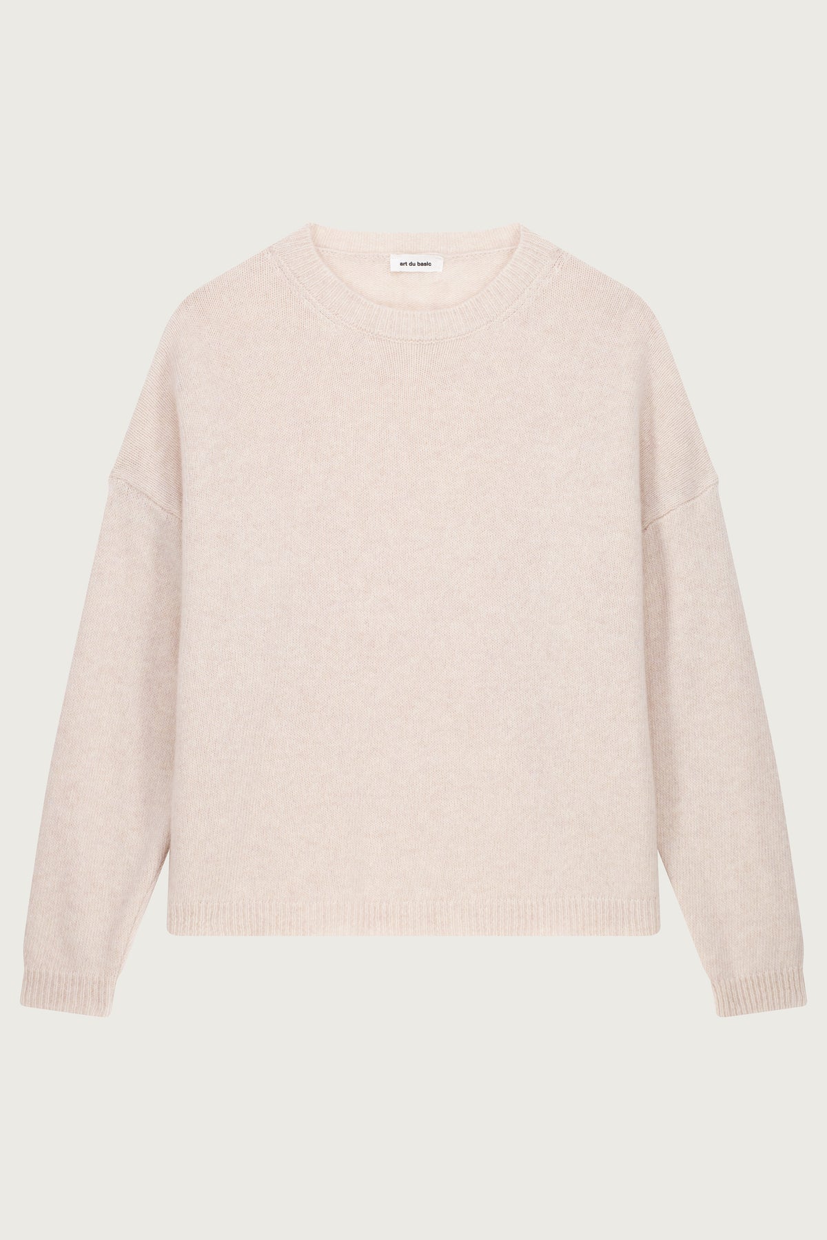PULL COL ROND LAINE MÉRINOS