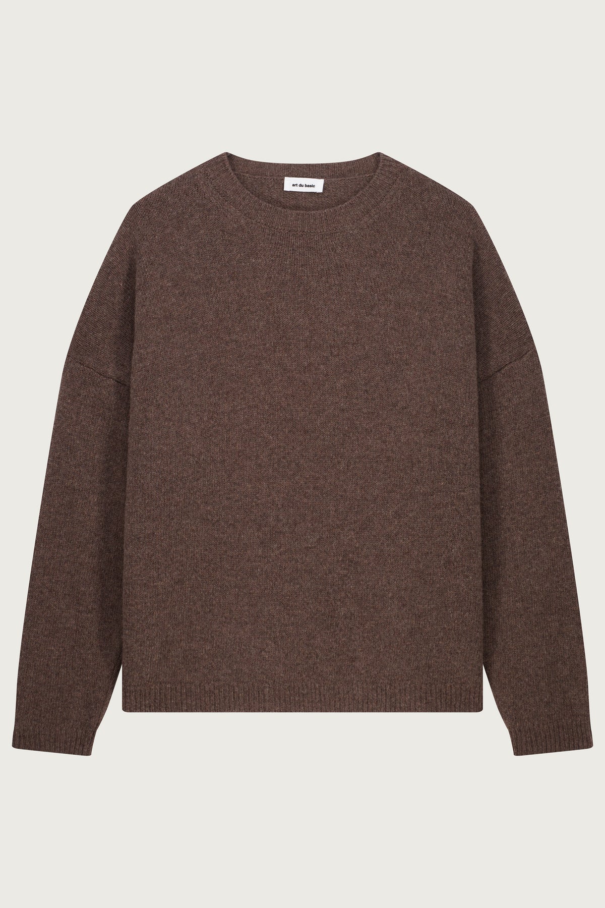 PULL COL ROND LAINE MÉRINOS