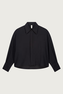 CHEMISE CROPPED ENVERS SATIN