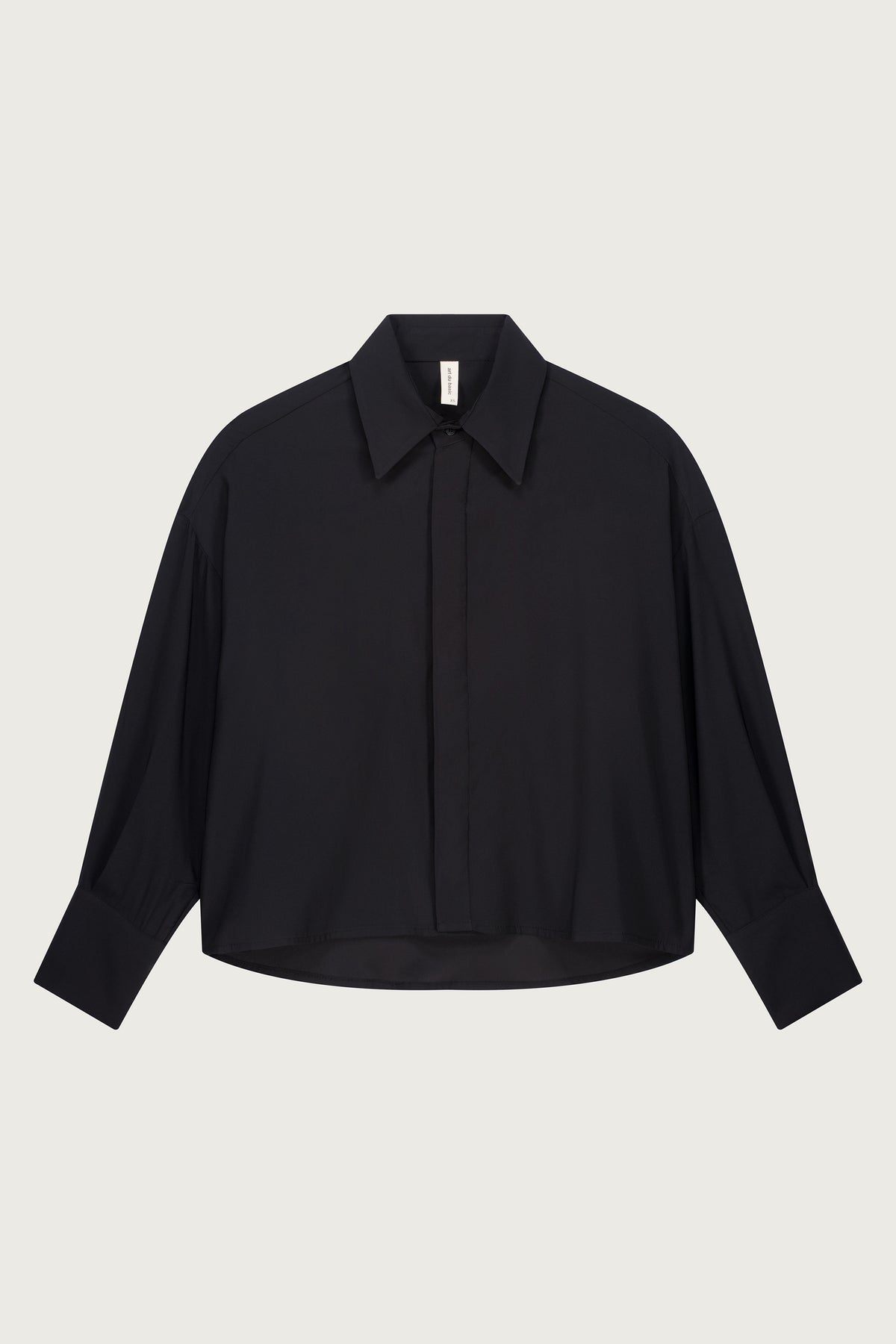 CHEMISE CROPPED ENVERS SATIN