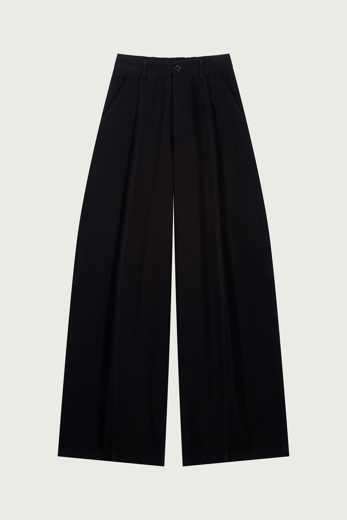 PANTALON BARREL COTON