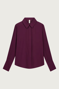 CHEMISE AJUSTÉE EN ENVERS SATIN