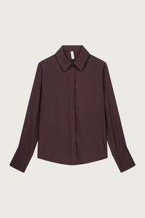 CHEMISE AJUSTÉE EN ENVERS SATIN