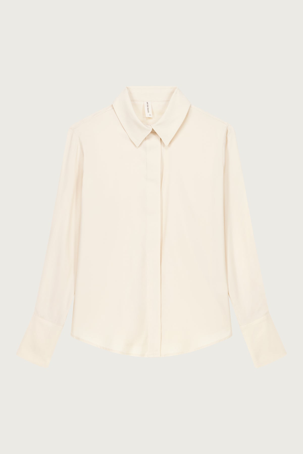 CHEMISE AJUSTÉE EN ENVERS SATIN