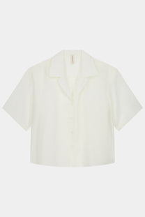 CHEMISE LYOCELL COL CUBAIN LYS