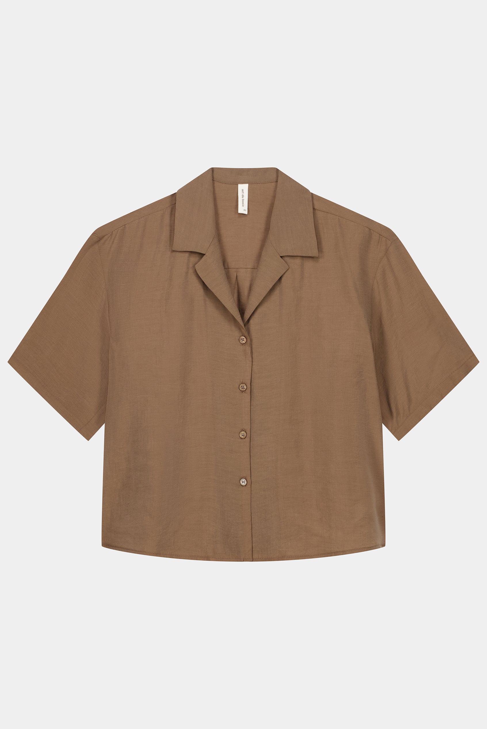 CHEMISE LYOCELL COL CUBAIN LYS