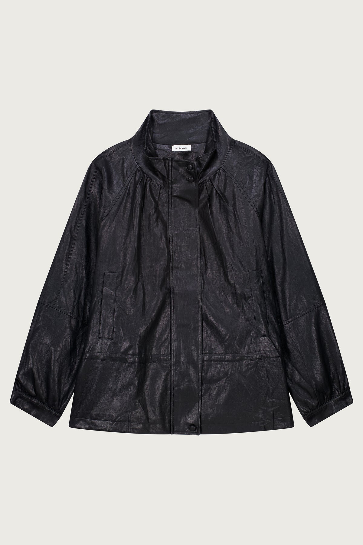 VESTE SAHARIENNE FAÇON CUIR