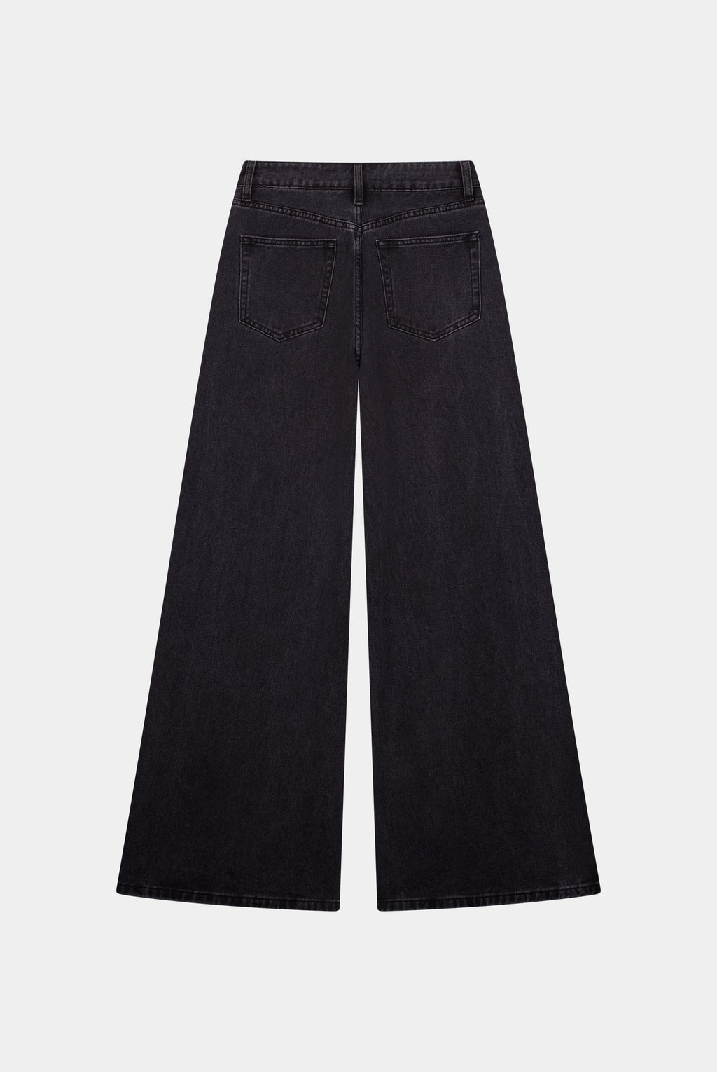 Jean palazzo denim clair
