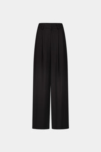 PANTALON FLUIDE À DOUBLE PLIS PINA