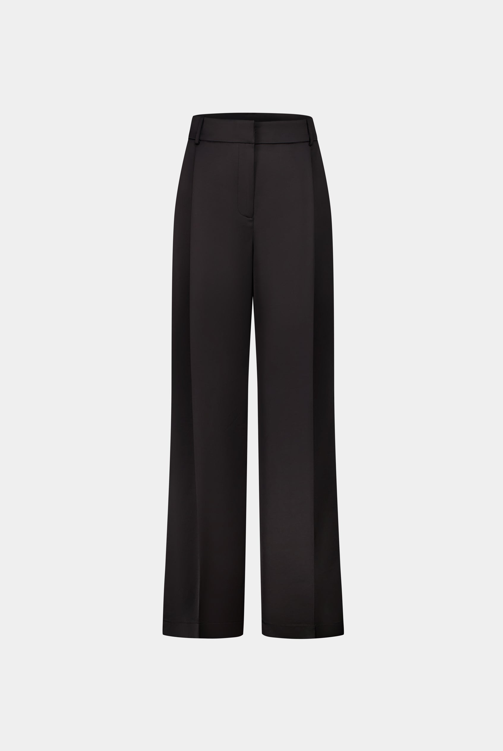 pantalon à plis satin plita