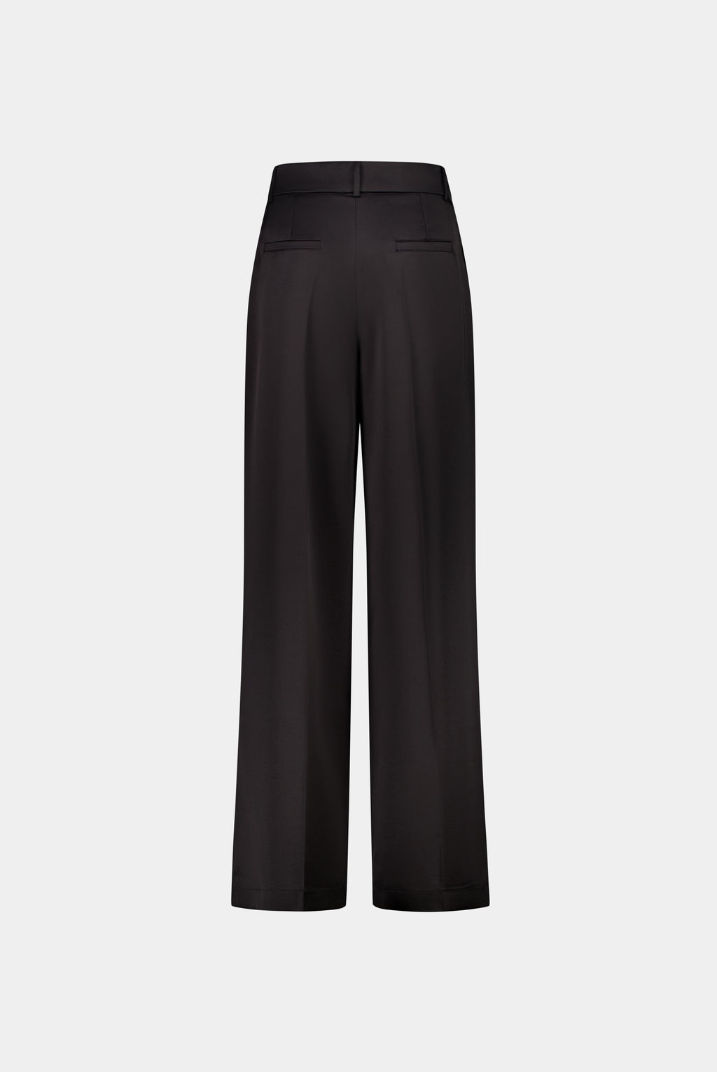 pantalon à plis satin plita