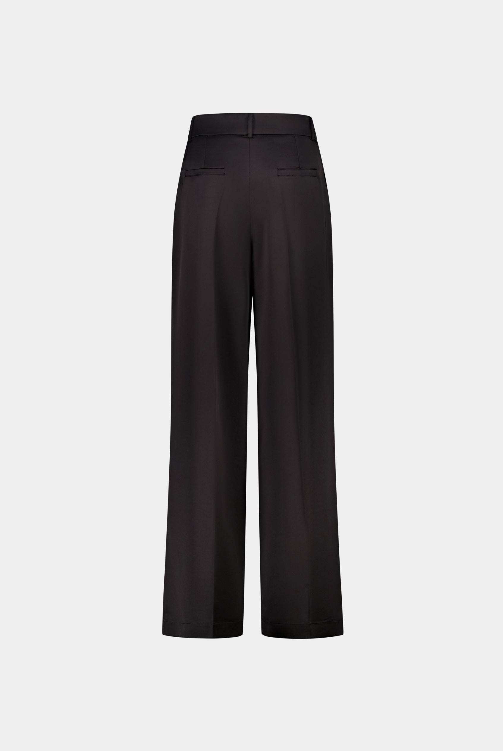 pantalon à plis satin plita